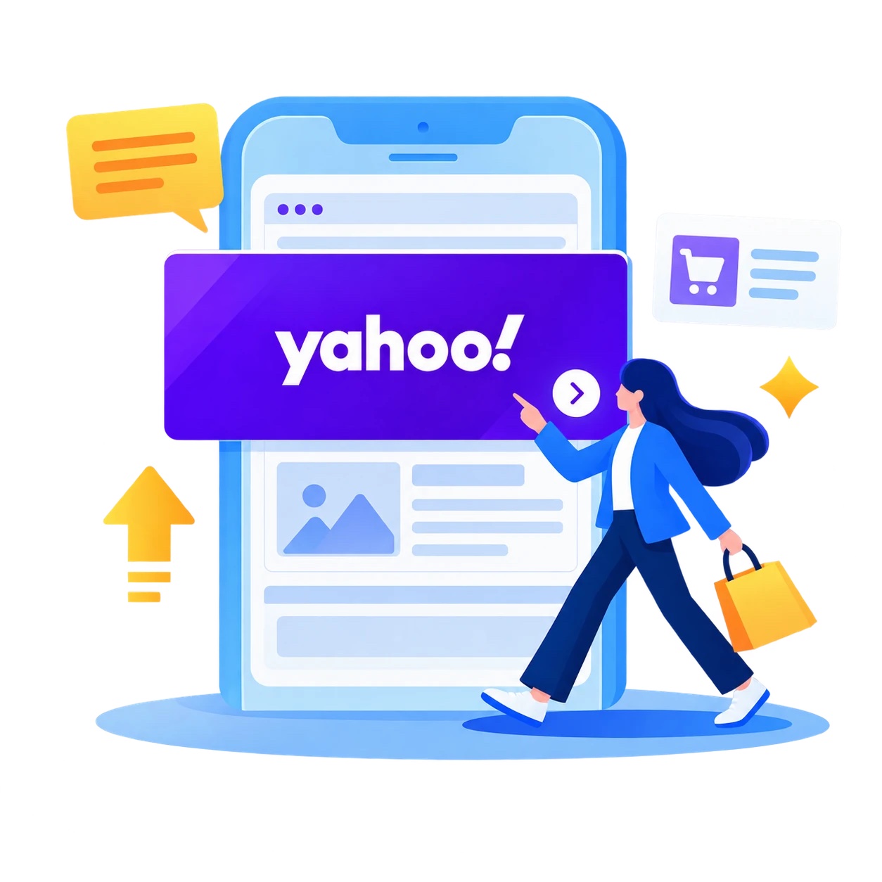 Yahoo 廣告 服務插圖